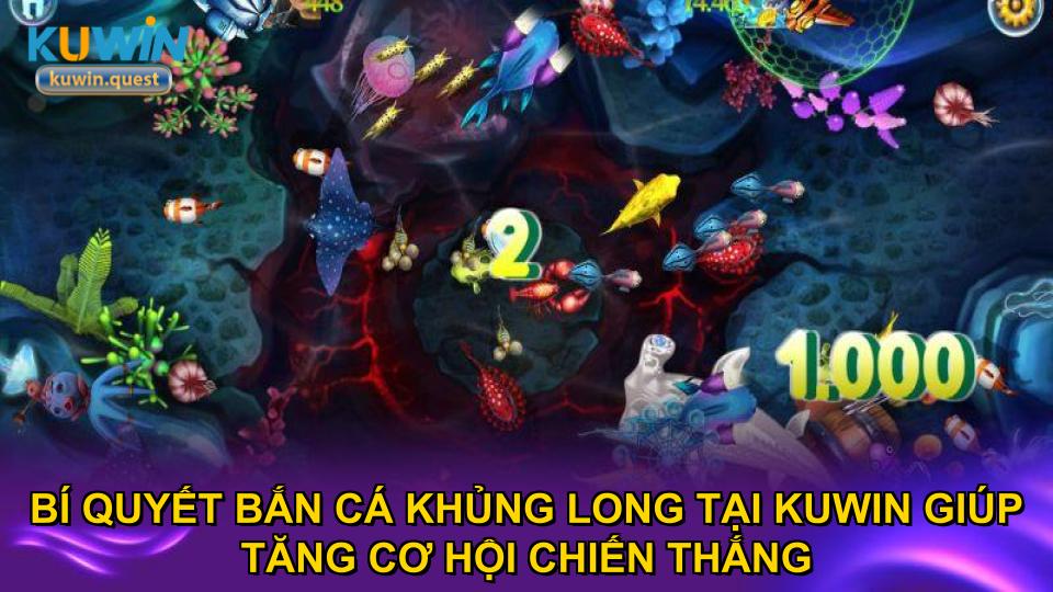 Bí quyết bắn cá Khủng Long tại Kuwin giúp tăng cơ hội chiến thắng